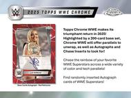 Image for 2025 Topps Chrome WWE Wrestling Mega Box