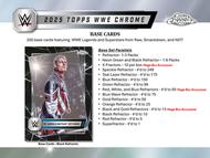 Image for 2025 Topps Chrome WWE Wrestling Mega Box