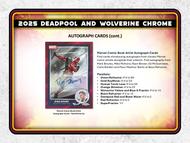 Image for 2025 Topps Deadpool Chrome Hobby Box