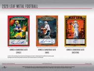 Image for 2026 Leaf Metal Football Hobby 10-Box Case