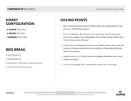 Image for 2021 Panini Chronicles Baseball 1st Off The Line FOTL Hobby Box (Reed Buy)