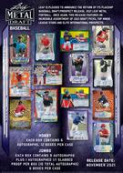 Image for 2021 Leaf Metal Draft Baseball Hobby Jumbo Box