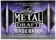 Image for 2021 Leaf Metal Draft Baseball Hobby Jumbo Box