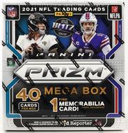 Image for 2021 Panini Prizm Football Mega Box (Neon Green Pulsar!)