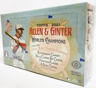 Image for 2021 Topps Allen & Ginter Baseball Hobby Box