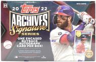 Image for 2022 Topps Archives Signature Series Baseball Hobby Box