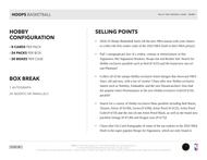 Image for 2024/25 Panini Hoops Basketball Hobby Box