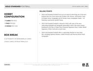 Image for 2024 Panini Gold Standard Football Hobby Box