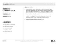 Image for 2024 Panini Phoenix Football H2 Box