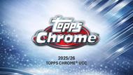 Image for 2025/26 Topps Chrome UEFA Club Competitions Soccer Hobby Jumbo 8-Box Case