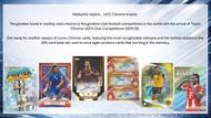 Image for 2025/26 Topps Chrome UEFA Club Competitions Soccer Hobby Jumbo 8-Box Case