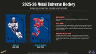 Image for 2025/26 Upper Deck Skybox Metal Universe Hockey Hobby Box
