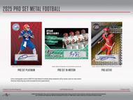 Image for 2025 Leaf Pro Set Metal Football Hobby 10-Box Case