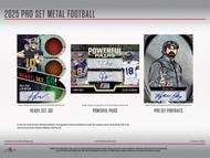 Image for 2025 Leaf Pro Set Metal Football Hobby 10-Box Case