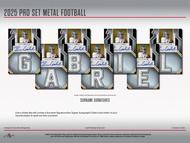 Image for 2025 Leaf Pro Set Metal Football Hobby 10-Box Case