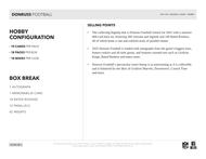 Image for 2025 Panini Donruss Football Hobby Box