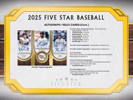 Image for 2025 Topps Five Star Baseball Hobby Box