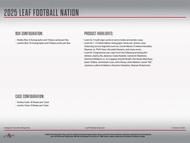 Image for 2025 Leaf Football Nation Hobby Jumbo Box
