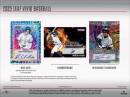 Image for 2025 Leaf Vivid Baseball Hobby Box