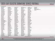 Image for 2025 Leaf Eclectic Signature Series Football Mythical Hobby Box