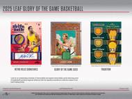 Image for 2025 Leaf Glory of the Game Basketball Hobby 10-Box Case
