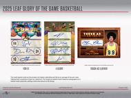 Image for 2025 Leaf Glory of the Game Basketball Hobby 10-Box Case