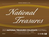 Image for 2025 Panini National Treasures Collegiate Football Hobby Box