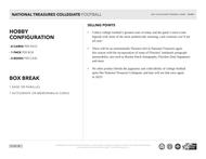 Image for 2025 Panini National Treasures Collegiate Football Hobby Box