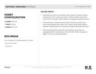 Image for 2025 Panini National Treasures Football Hobby Box