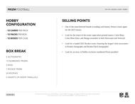 Image for 2025 Panini Prizm Football Hobby Pack