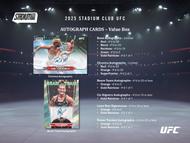 Image for 2025 Topps Stadium Club UFC 6-Pack Blaster 40-Box Case