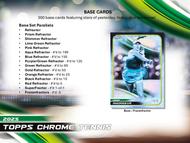 Image for 2025 Topps Chrome Tennis Hobby Box