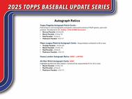 Image for 2025 Topps Update Series Baseball Hobby Jumbo Box