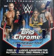 Image for 2026 Topps Chrome WWE Wrestling Logofractor Edition 20-Box Case
