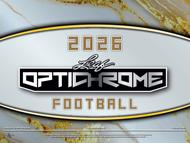 Image for 2026 Leaf Optichrome Football Hobby Jumbo 8-Box Case
