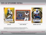 Image for 2026 Leaf Optichrome Football Hobby Jumbo 8-Box Case