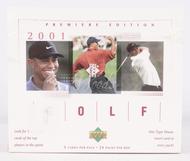 Image for 2001 Upper Deck Golf Retail Box - Tiger Woods Rookie!