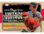 Image for 2025 Onyx Vintage Extended Series Baseball Mega 6-Box Case