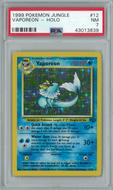 Image for Pokemon Jungle Vaporeon 12/64 PSA 7