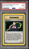Image for Pokemon Gym Challenge Giovanni 18/132 PSA 9
