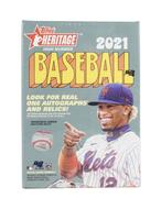 Image for 2021 Topps Heritage High Number Baseball Blaster Box