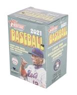 Image for 2021 Topps Heritage High Number Baseball Blaster Box