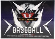 Image for 2021 Leaf Valiant Baseball Hobby Box (Reed Buy)