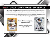 Image for 2022 Topps Finest Baseball Hobby Box