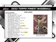 Image for 2022 Topps Finest Baseball Hobby Box