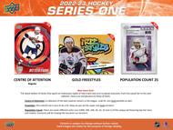 Image for 2022/23 Upper Deck Series 1 Hockey Hobby 12-Box Case