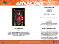 Image for 2022/23 Upper Deck Series 1 Hockey Hobby 12-Box Case