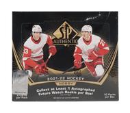 Image for 2021/22 Upper Deck SP Authentic Hockey Hobby Box