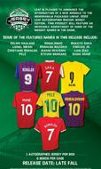 Image for 2022 Leaf Autographed Jersey Soccer Hobby Box (Reed Buy)