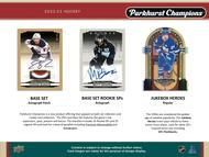 Image for 2022/23 Upper Deck Parkhurst Champions Hockey Hobby 12-Box Case